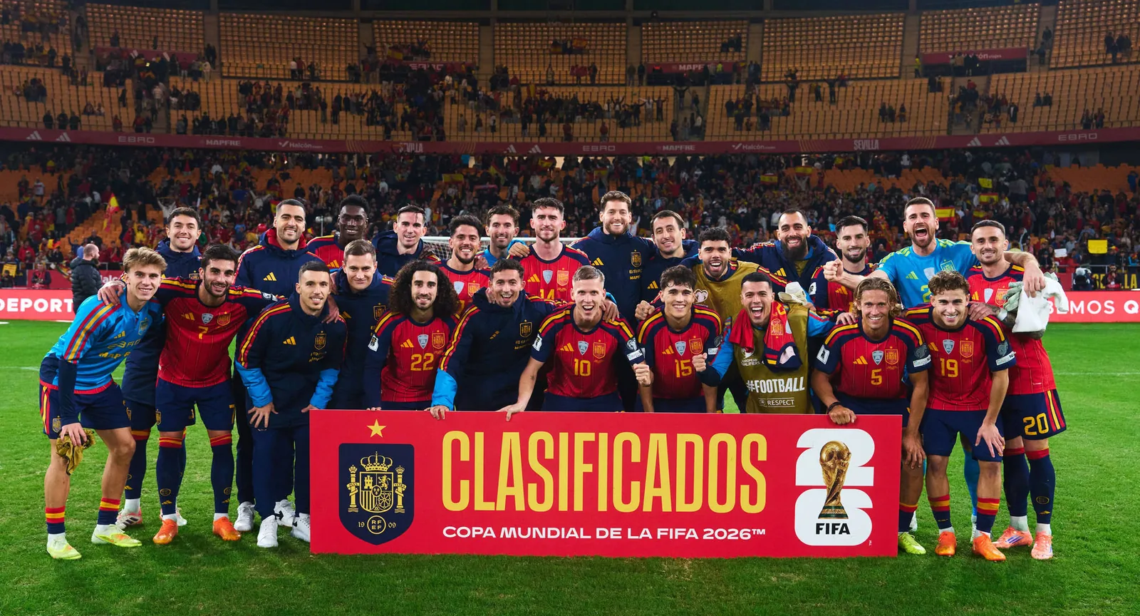 Liste de l'Espagne pour la Coupe du Monde 2026 : les choix de de la Fuente