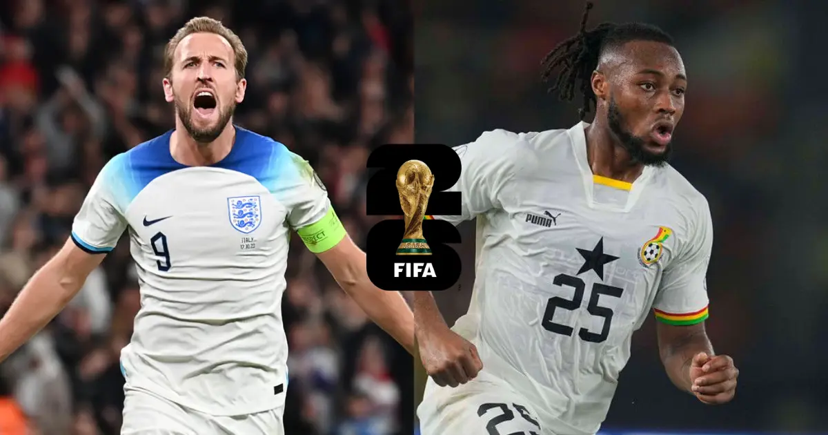 Pronostic Angleterre - Ghana (Groupe L)